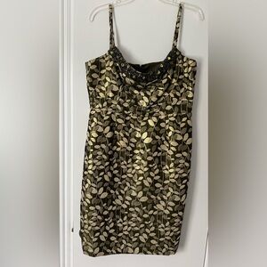 Gorgeous Maggie London Brocade and beaded dress